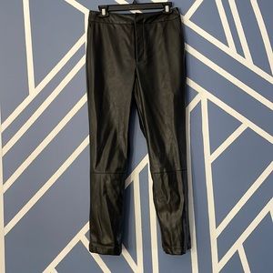 Express x Negin Mirsalehi faux leather pants